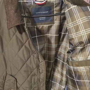 Tommy Hilfiger Large Green Quilted Jacket